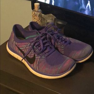 Nike free 4.0 Flyknit shoes